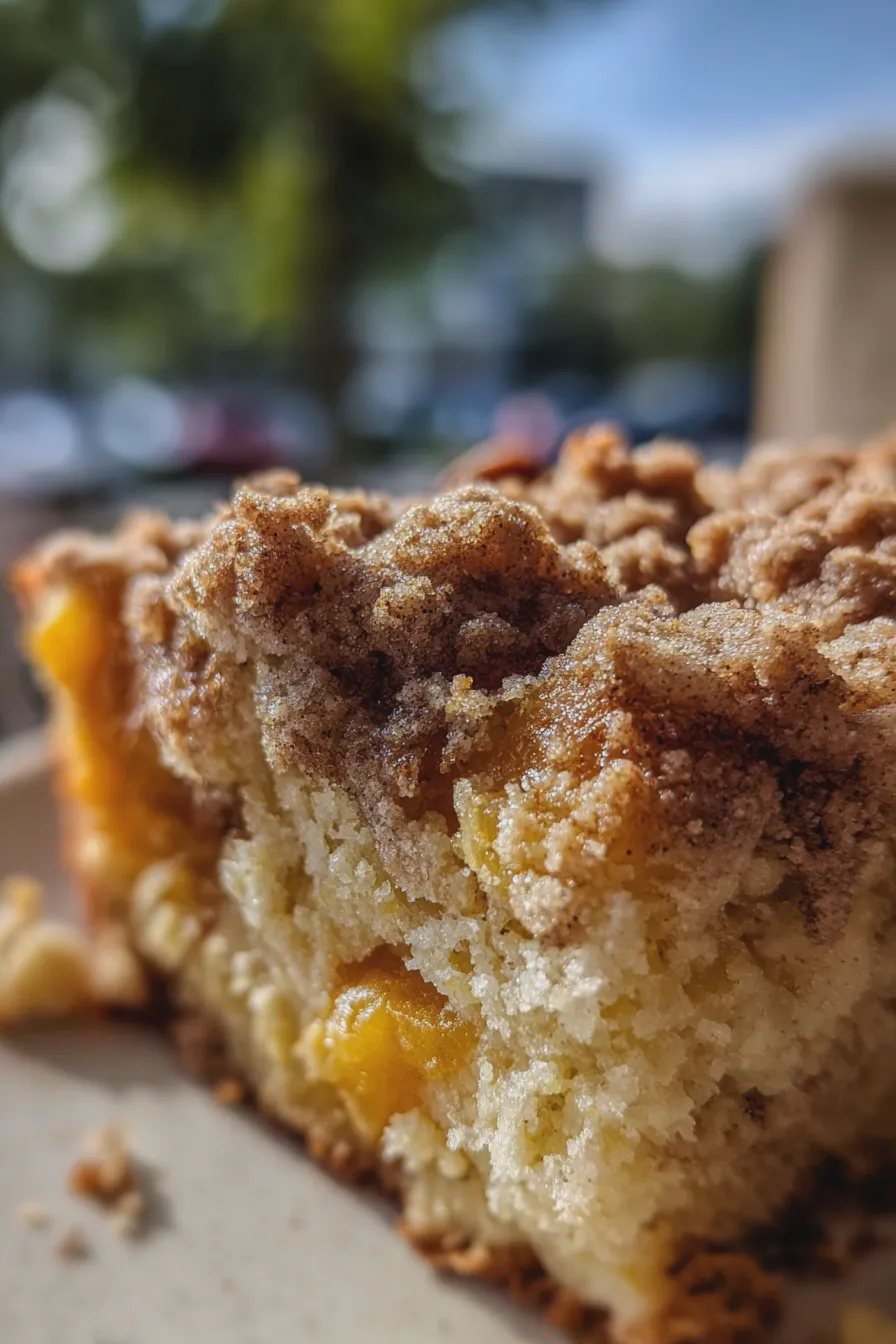 peach coffee cake Recipe 2 peach coffee cake