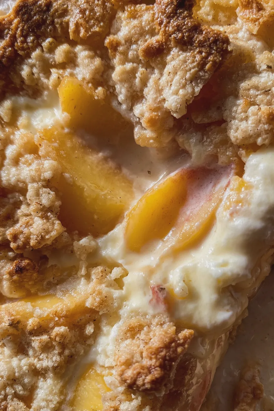 peach cream pie