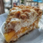peach cream pie