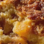 peach dump cake