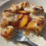 peach galette