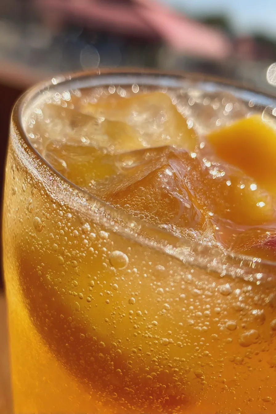 peach lemonade
