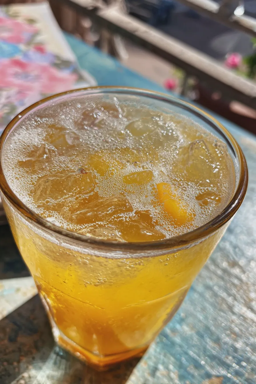 peach lemonade