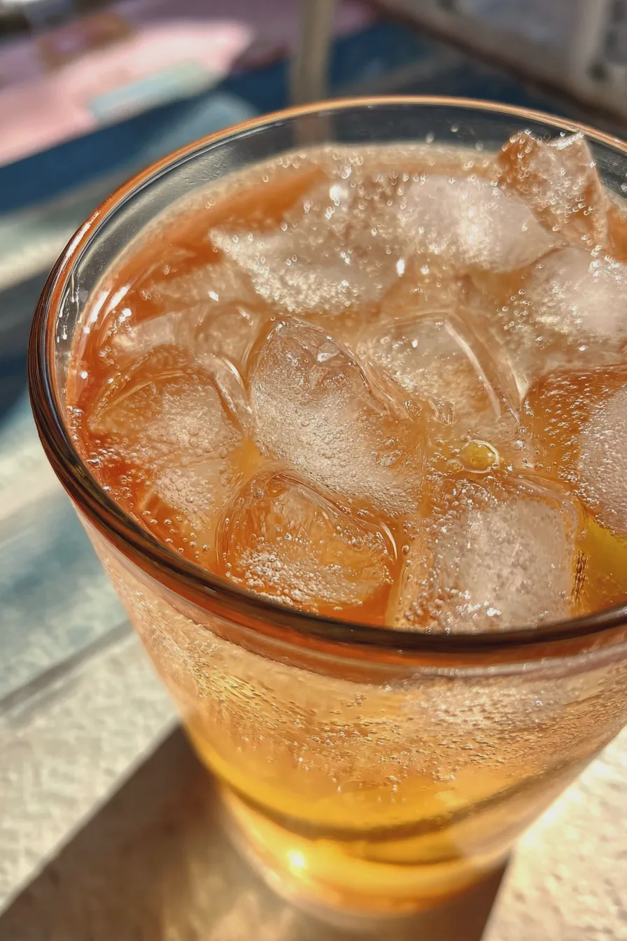 peach lemonade