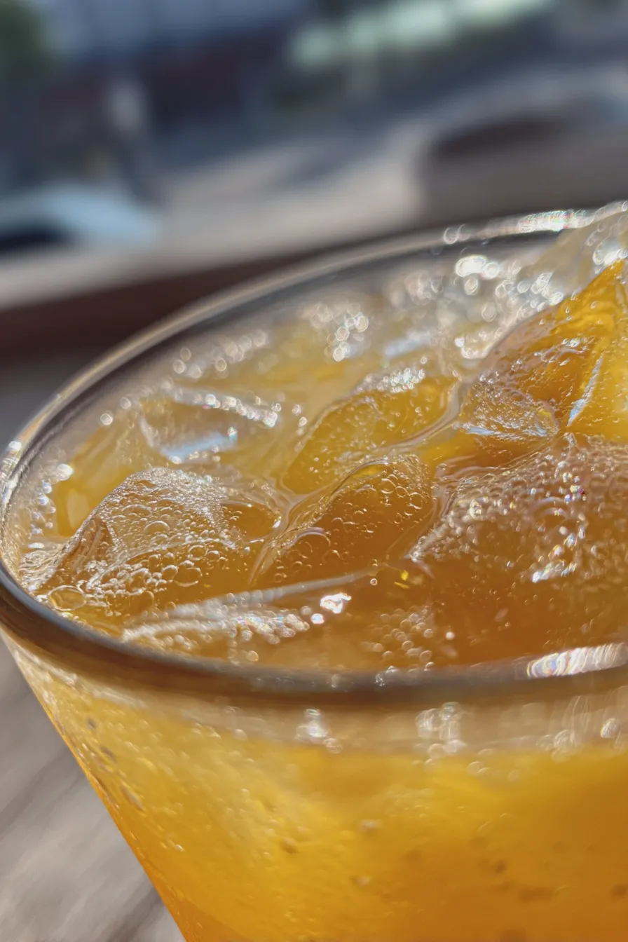 peach lemonade