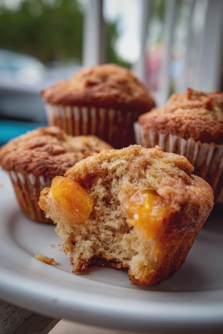 peach muffins