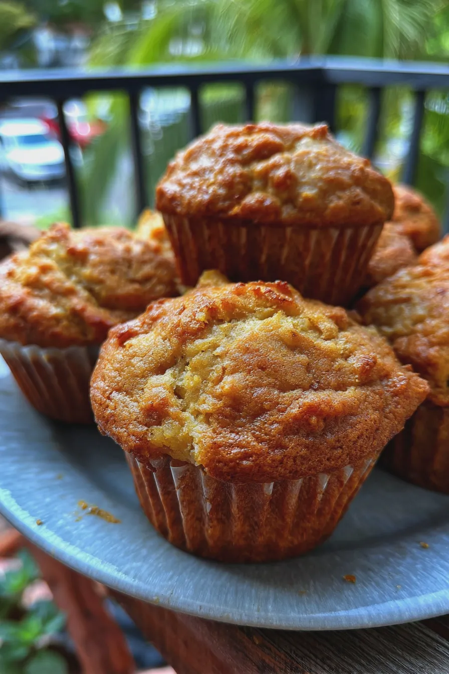 peach muffins