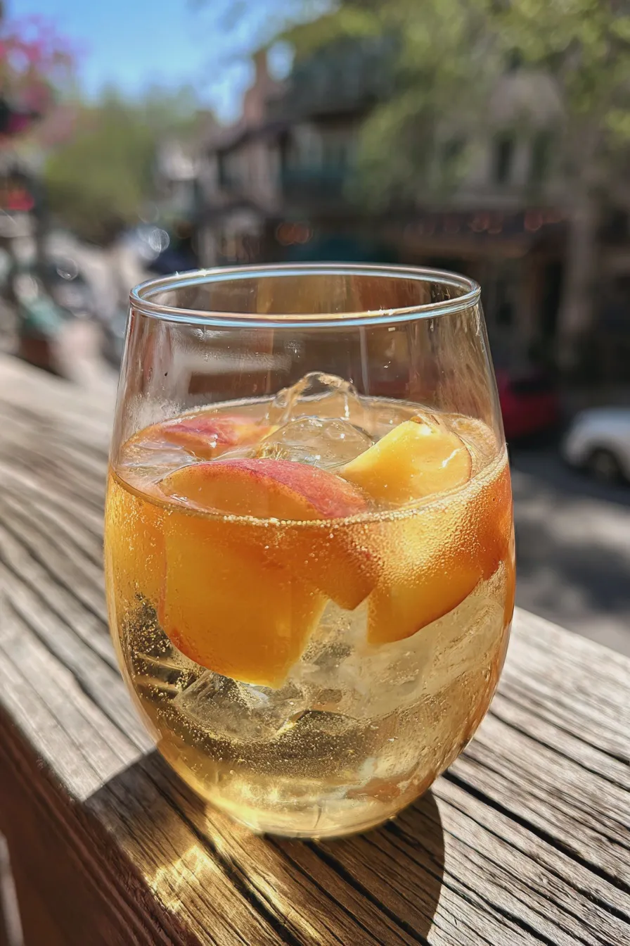 peach sangria