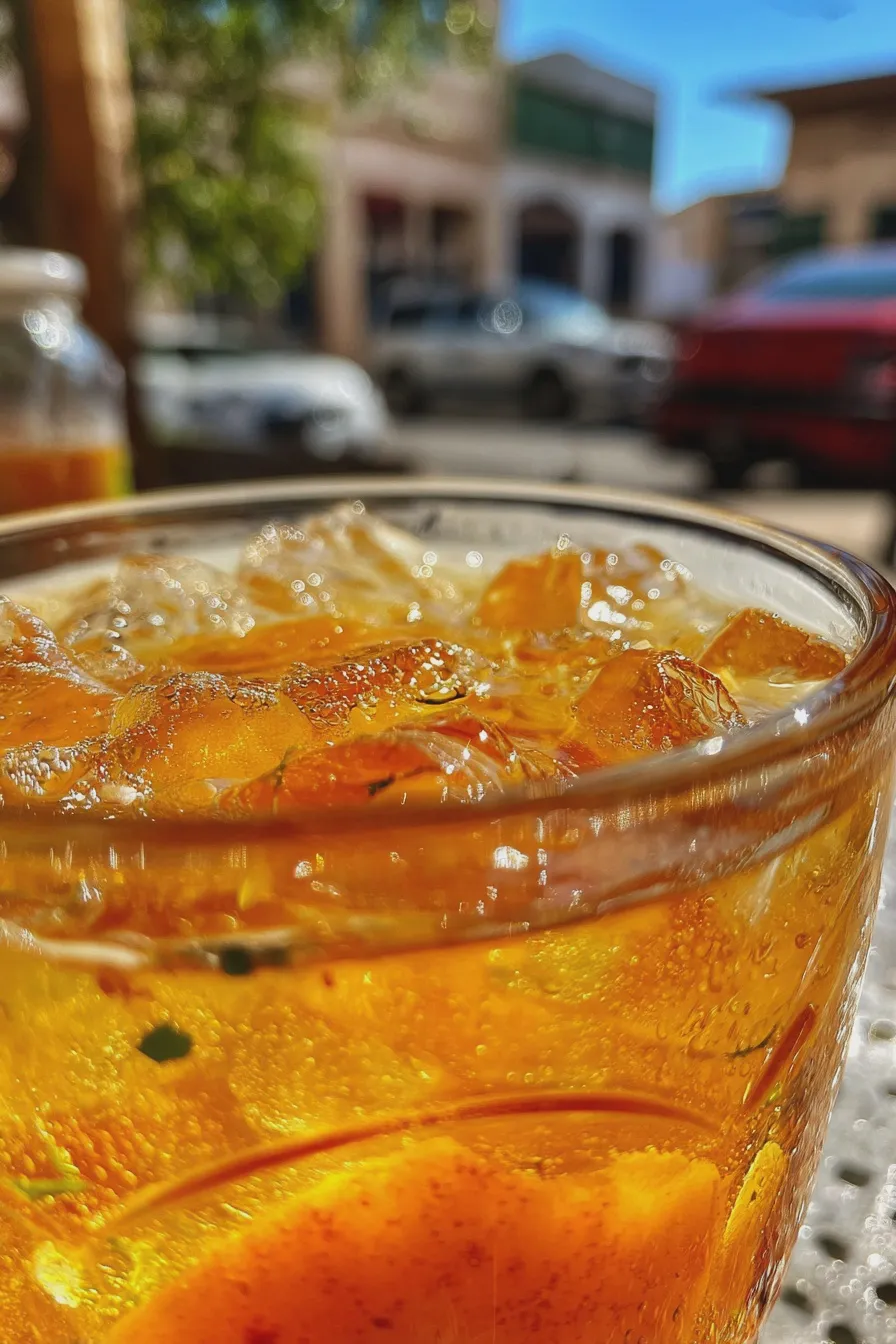 peach sangria