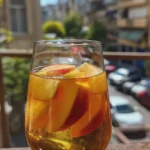 peach sangria