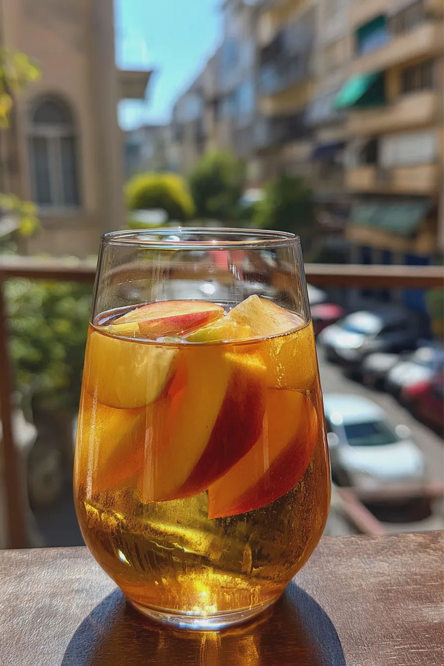 peach sangria