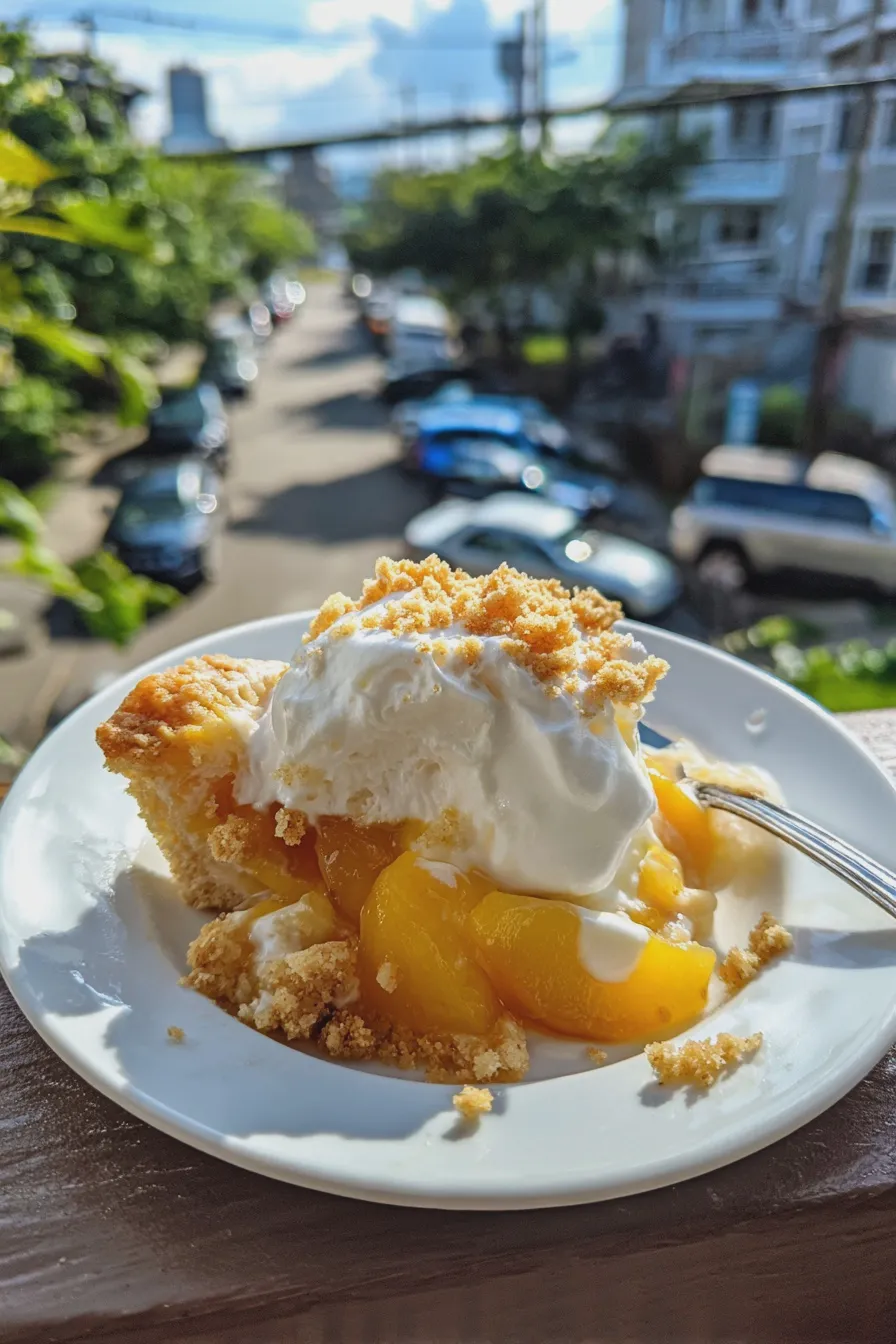 peach shortcake