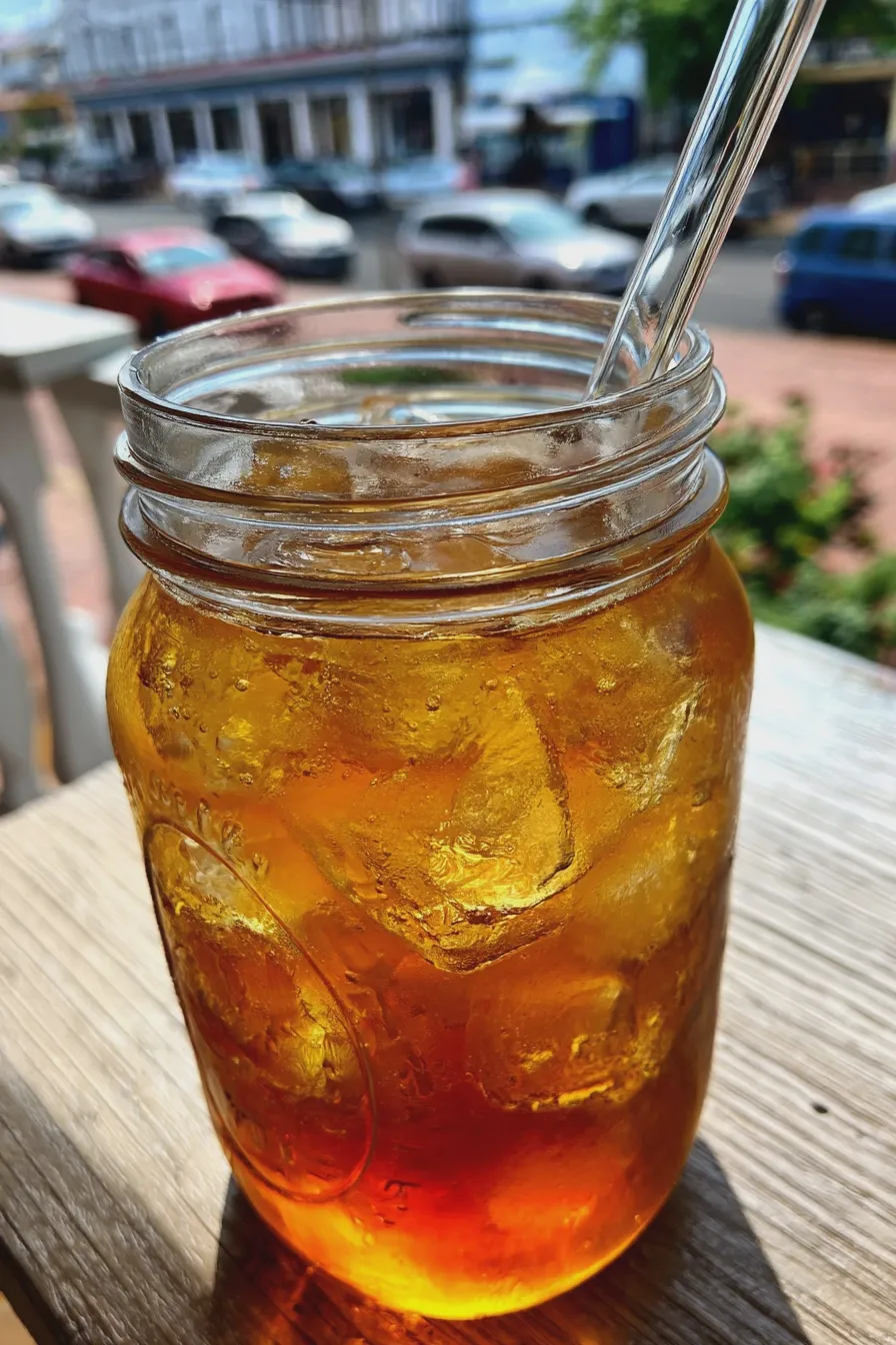 peach sweet tea