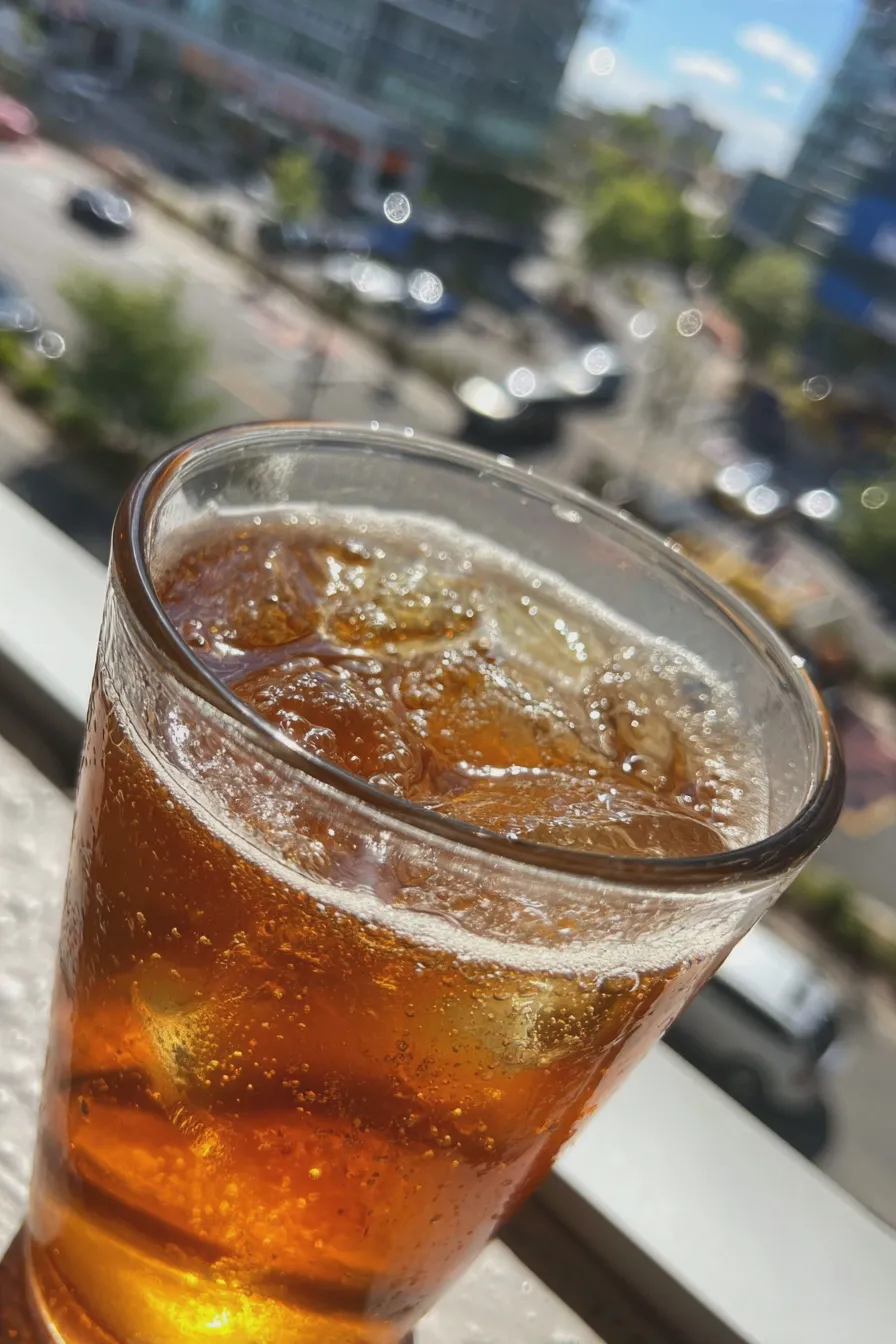 peach sweet tea