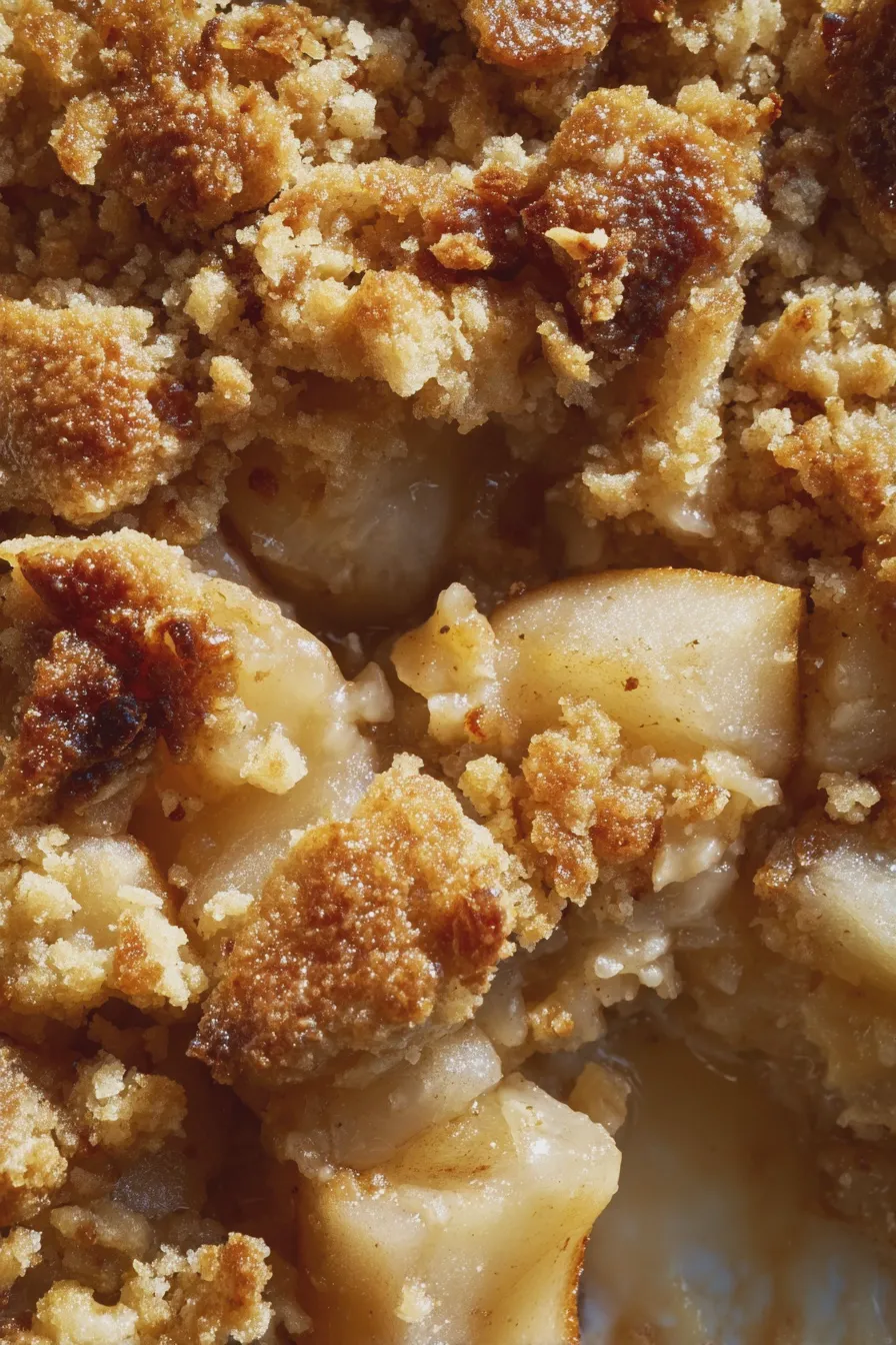 pear crumble
