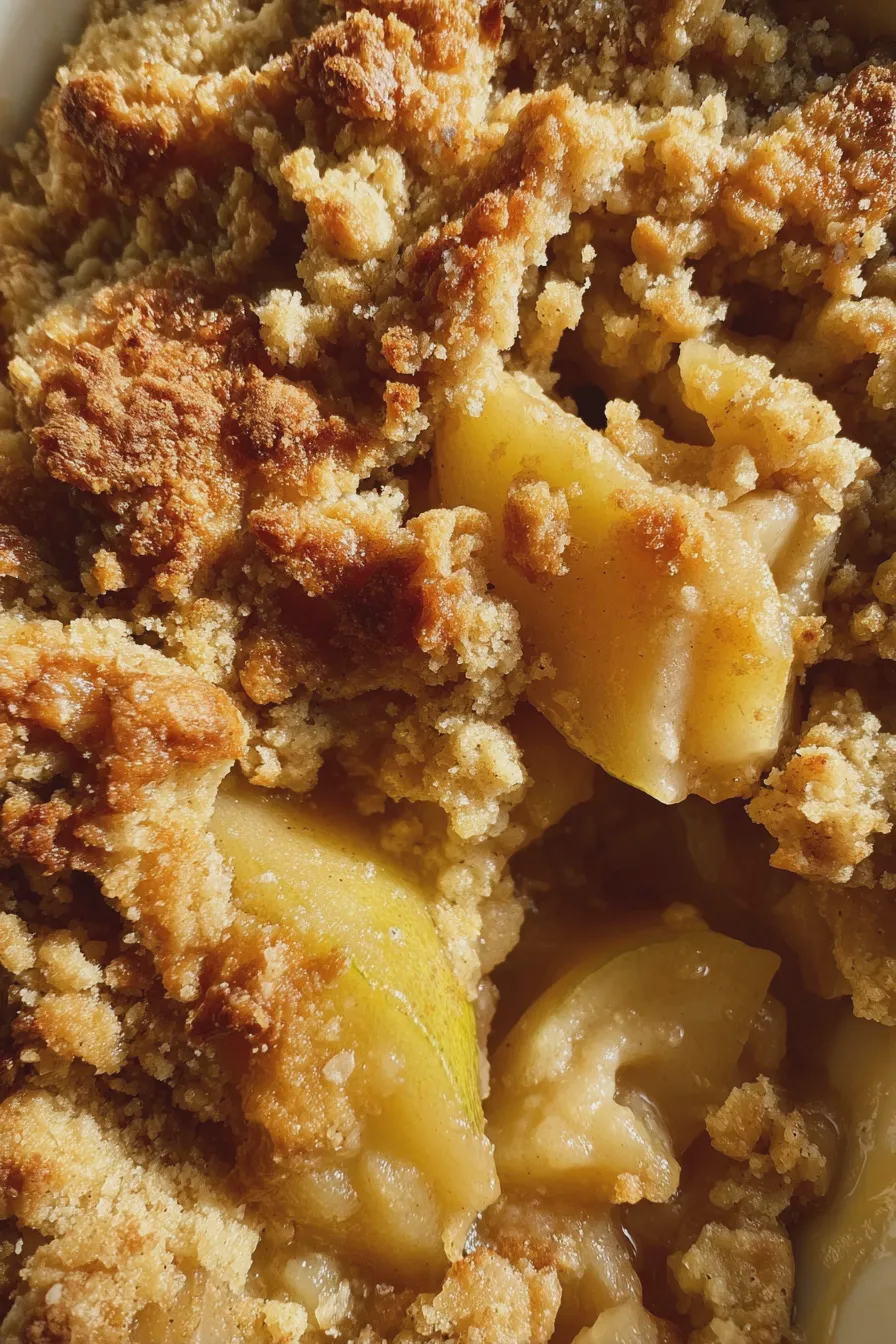 pear crumble