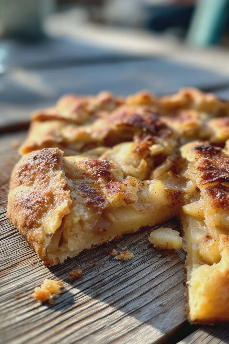pear galette
