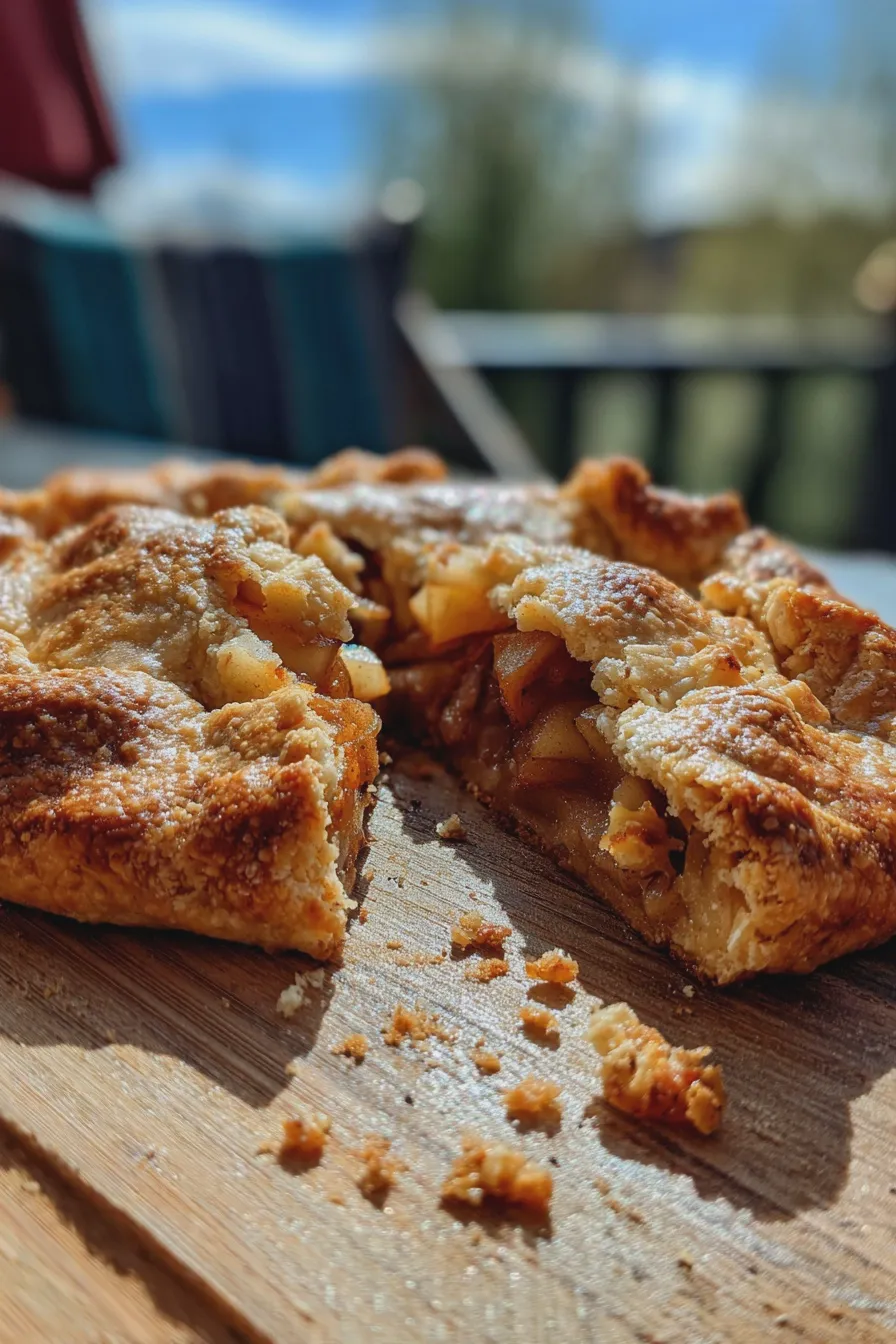 pear galette