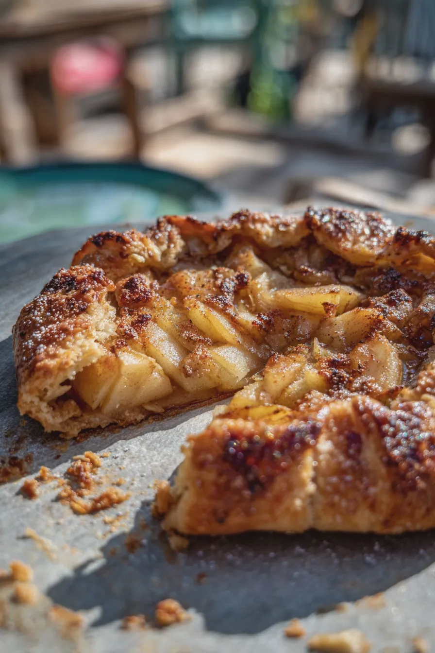 pear galette