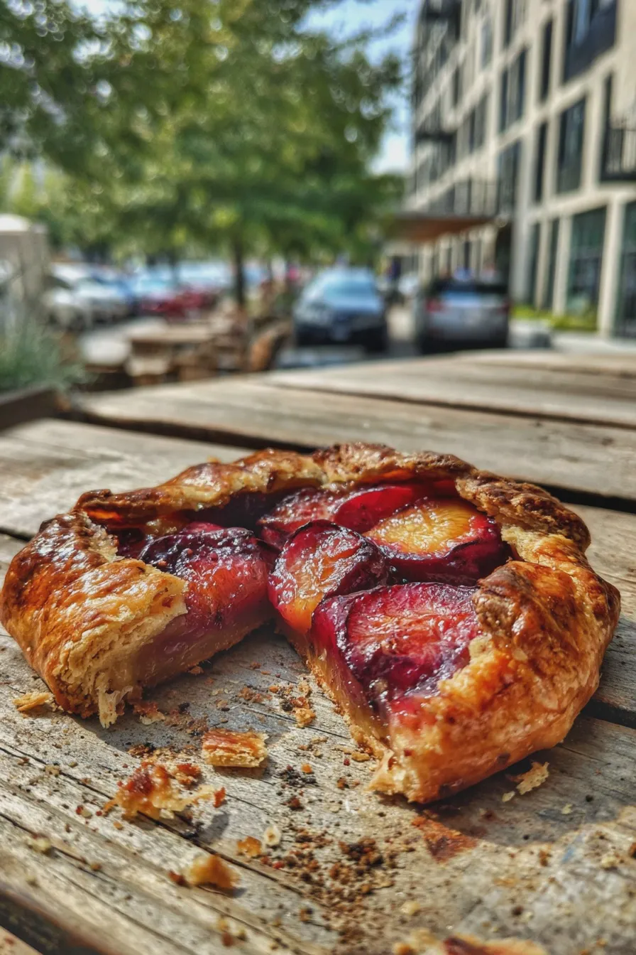 plum galette Recipe