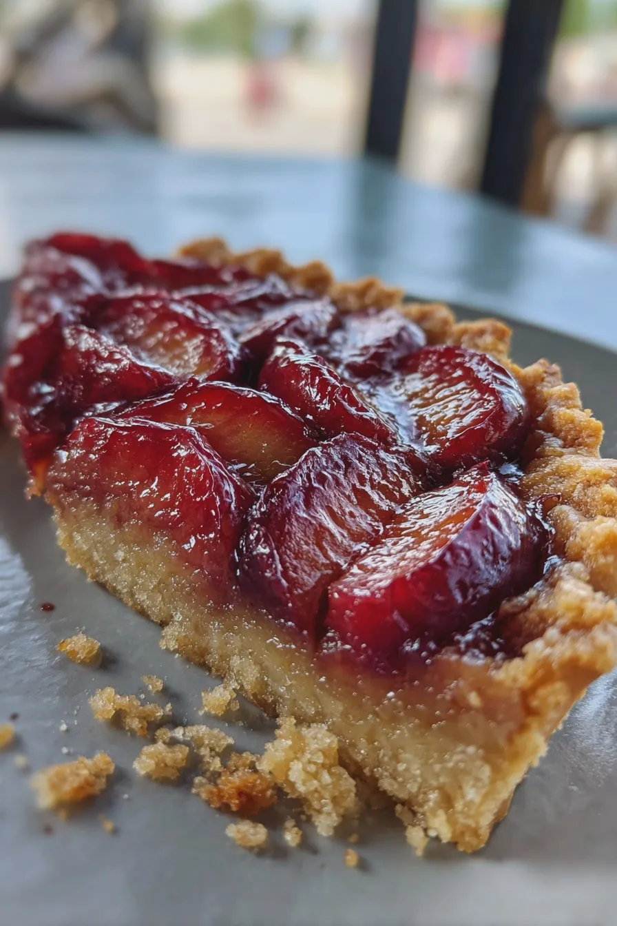 plum tart