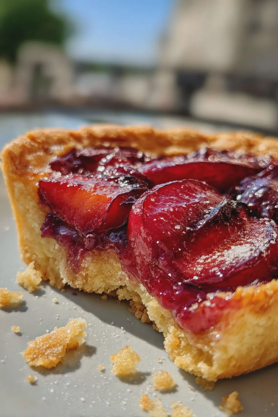 plum tart