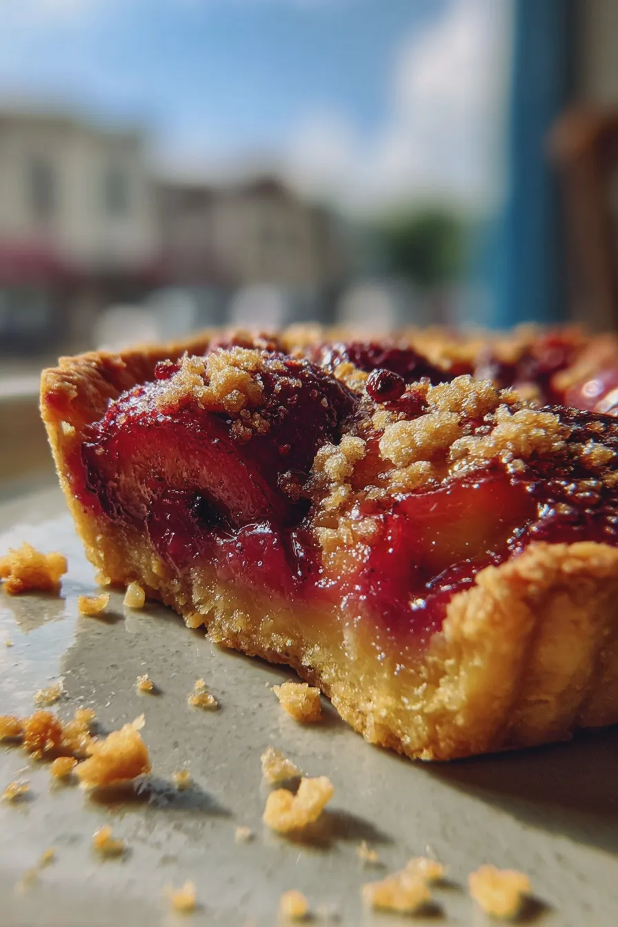 plum tart