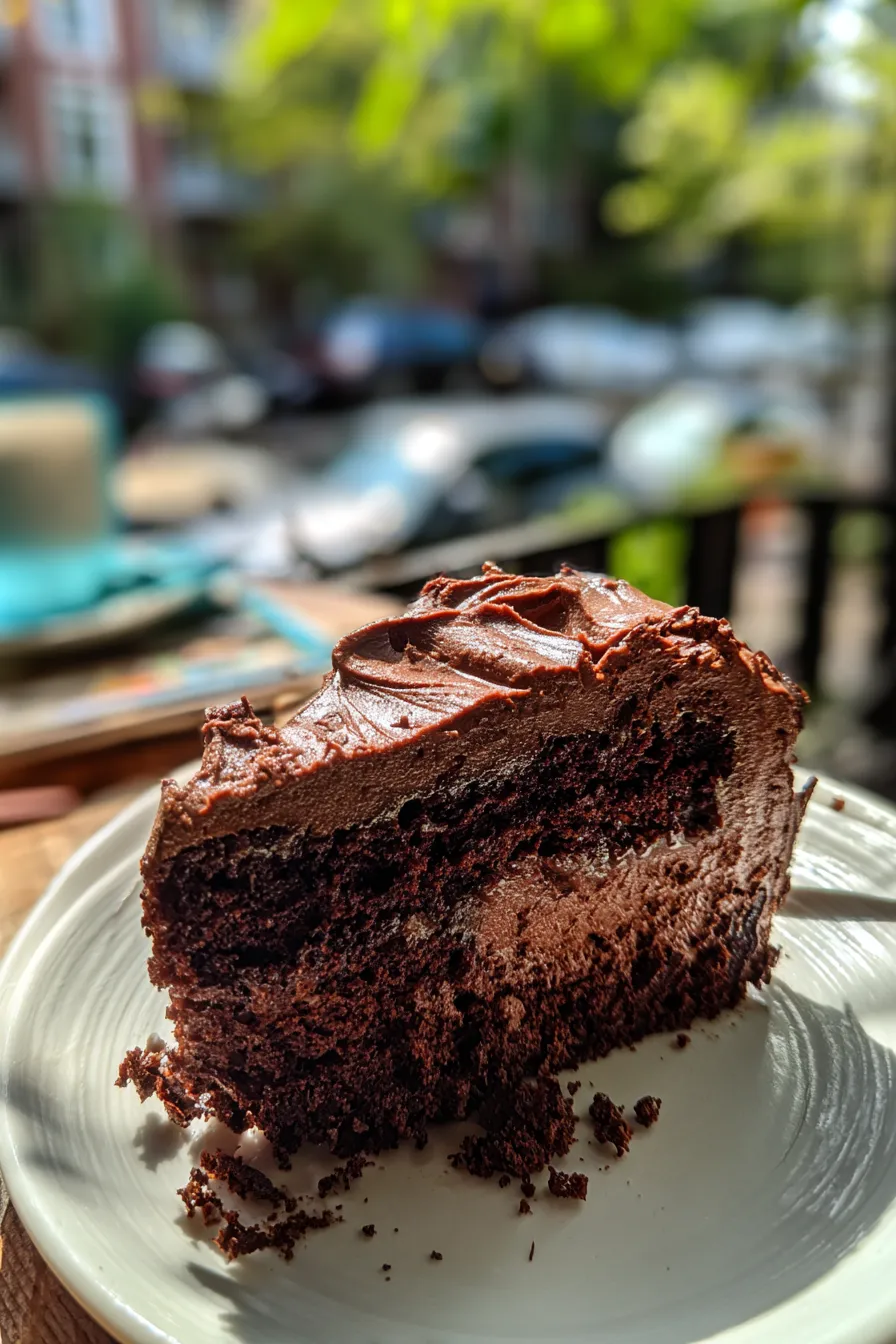 pretty chocolate cake