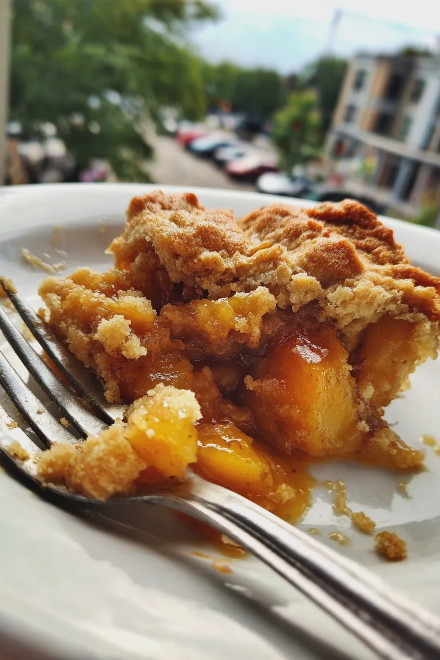 quick peach cobbler Recipe 3 quick peach cobbler