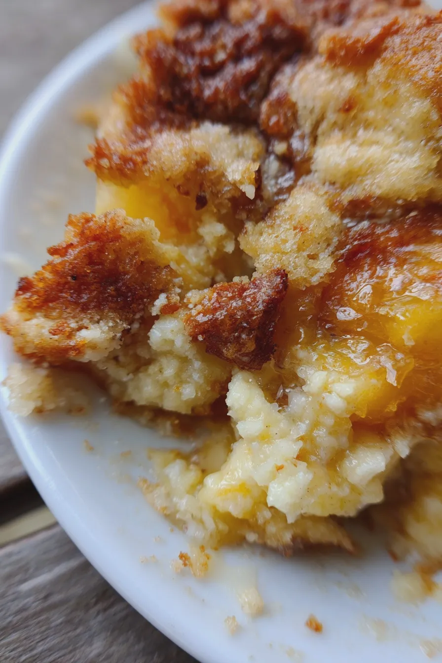 quick peach cobbler Recipe 4 quick peach cobbler