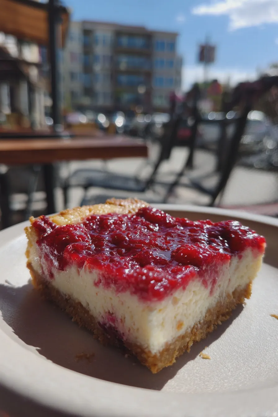 raspberry cheesecake bars Easy Recipe 2 raspberry cheesecake bars