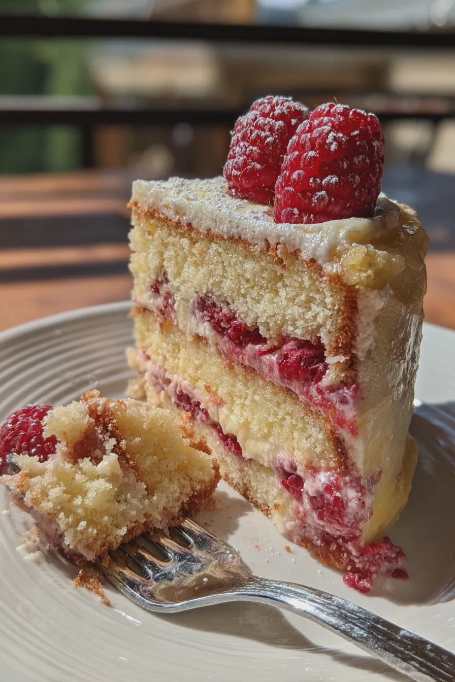 raspberry lemon cake