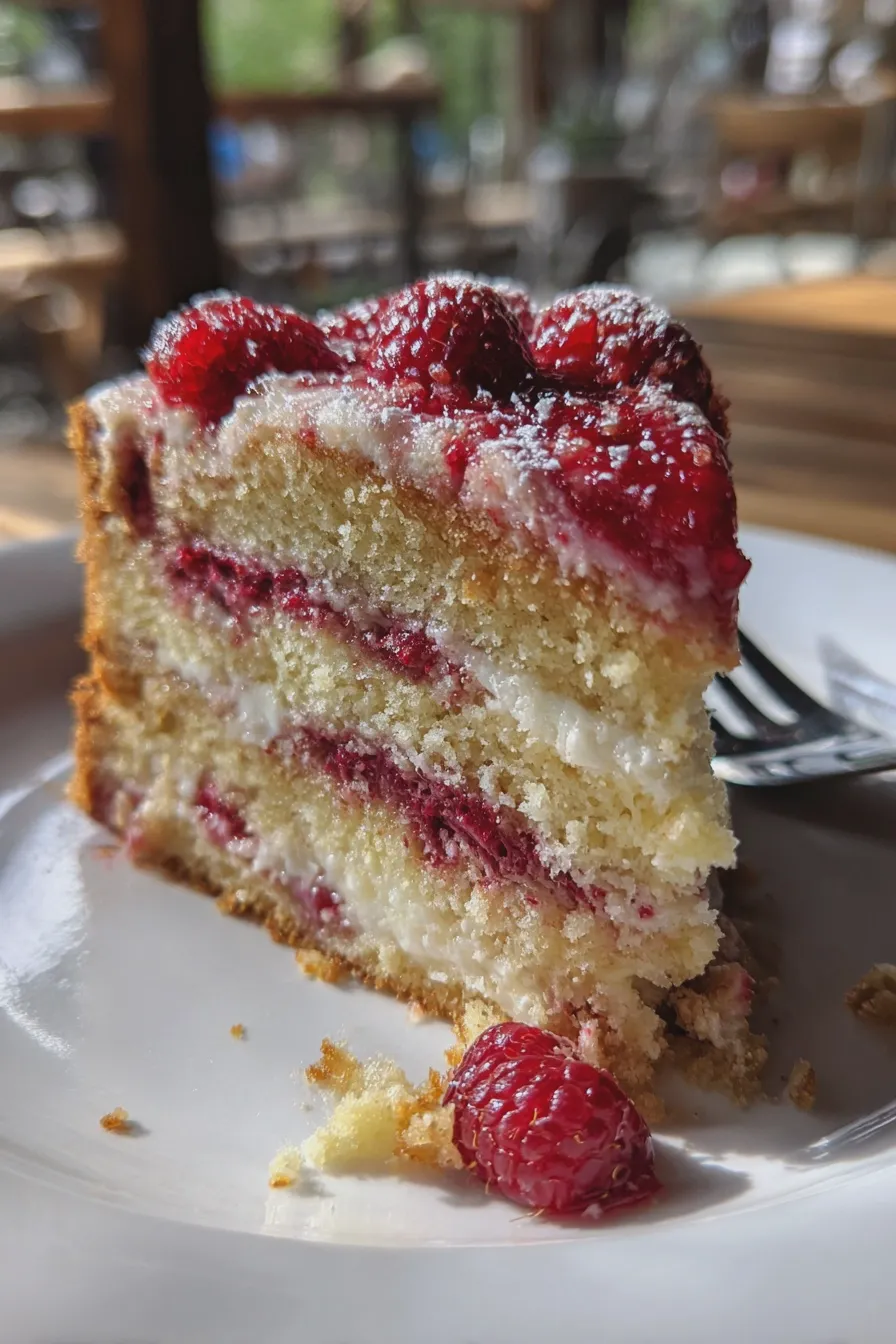 raspberry lemon cake