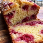 raspberry lemon loaf cake