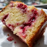 raspberry lemon pound cake
