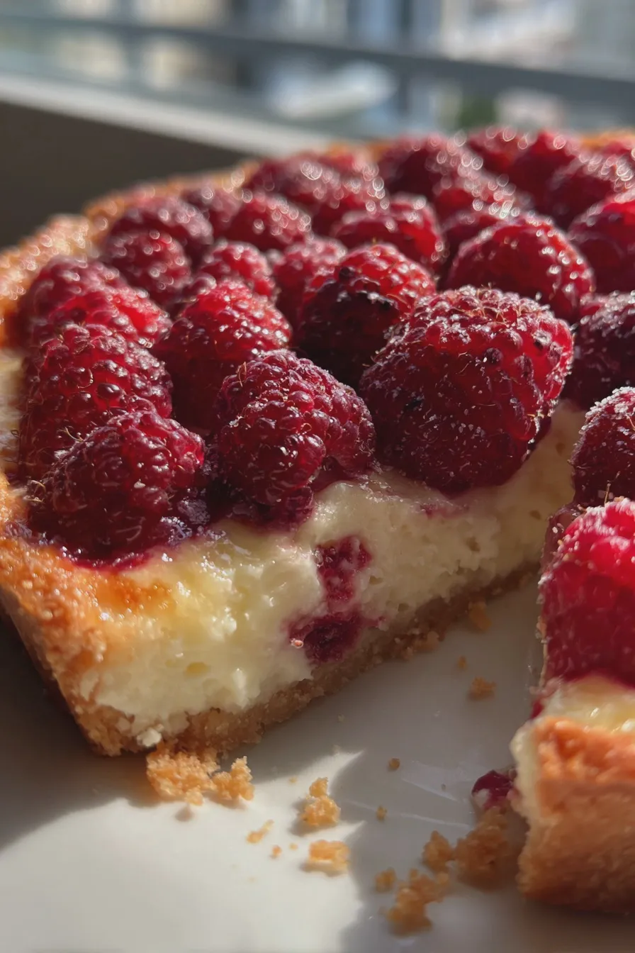 raspberry lemon tart