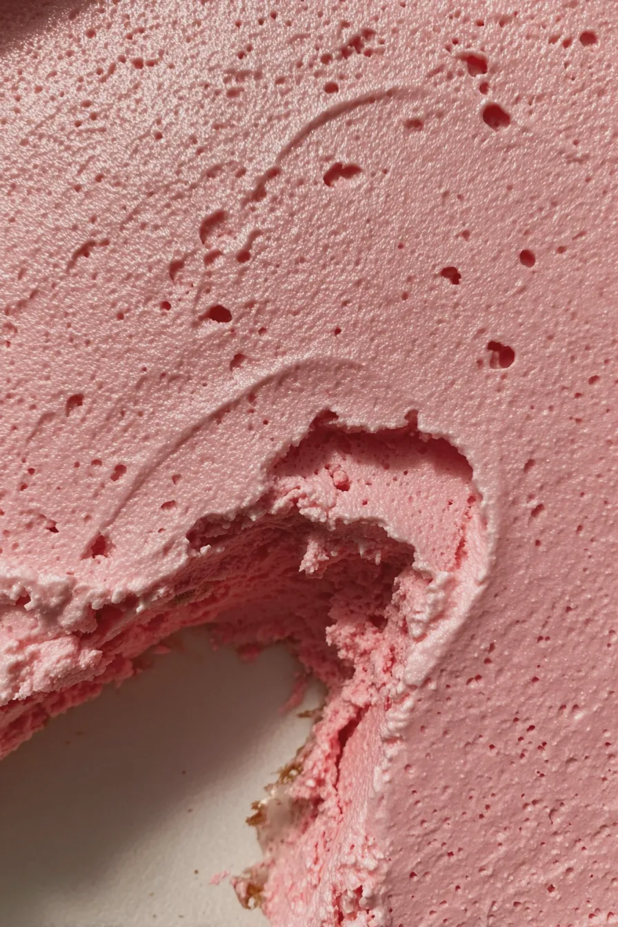 raspberry mousse