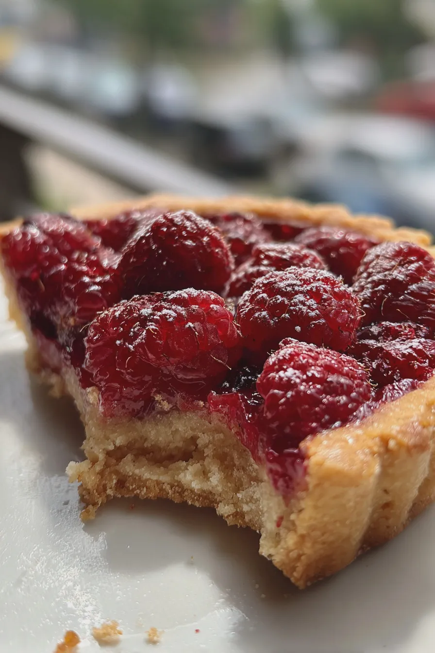 raspberry tart