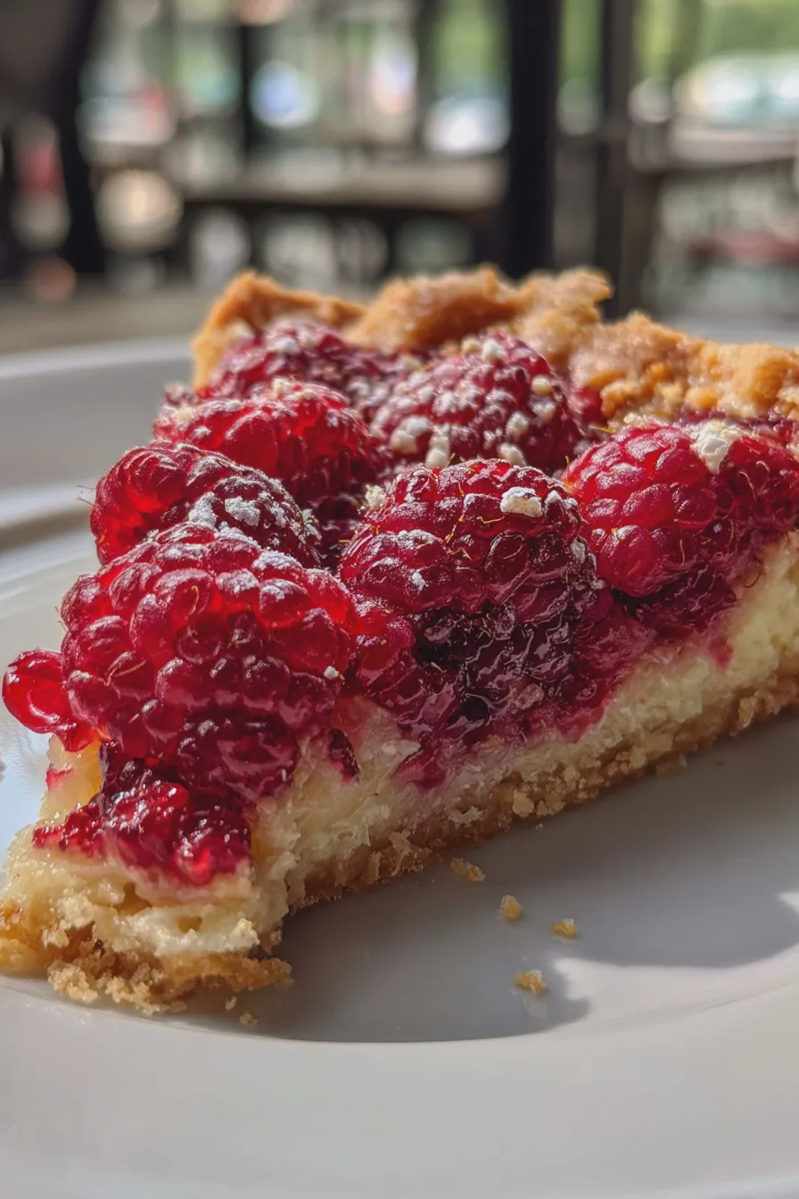 raspberry tart