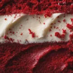 red velvet flag cake