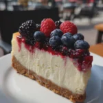 red white and blue cheesecake