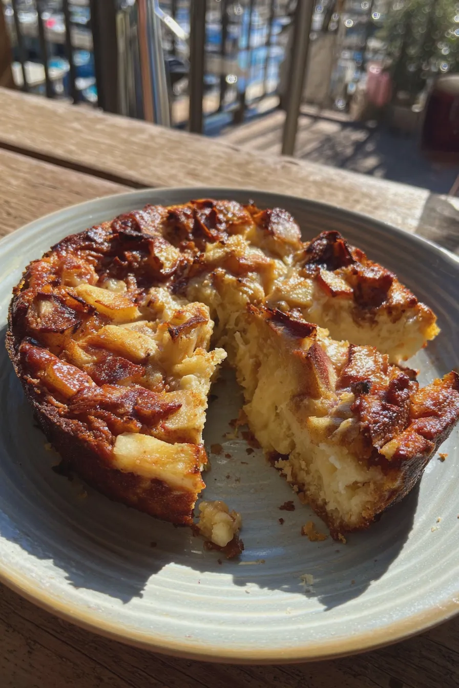 rhubarb coffee cake