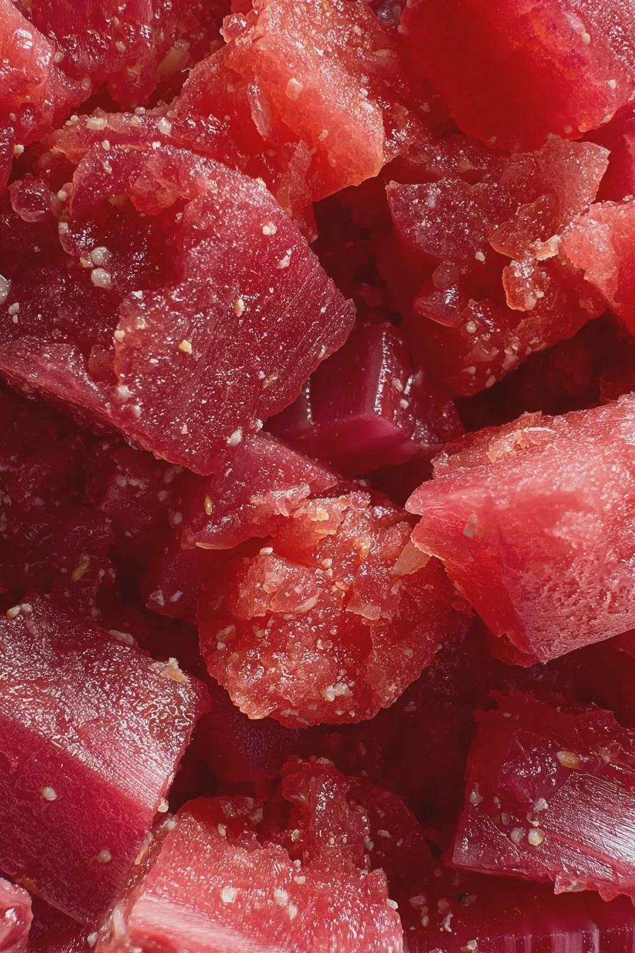 rhubarb compote