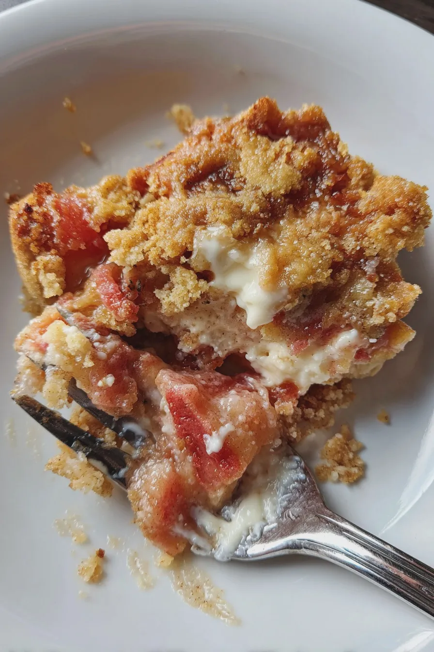 rhubarb dump cake Recipe 2 rhubarb dump cake