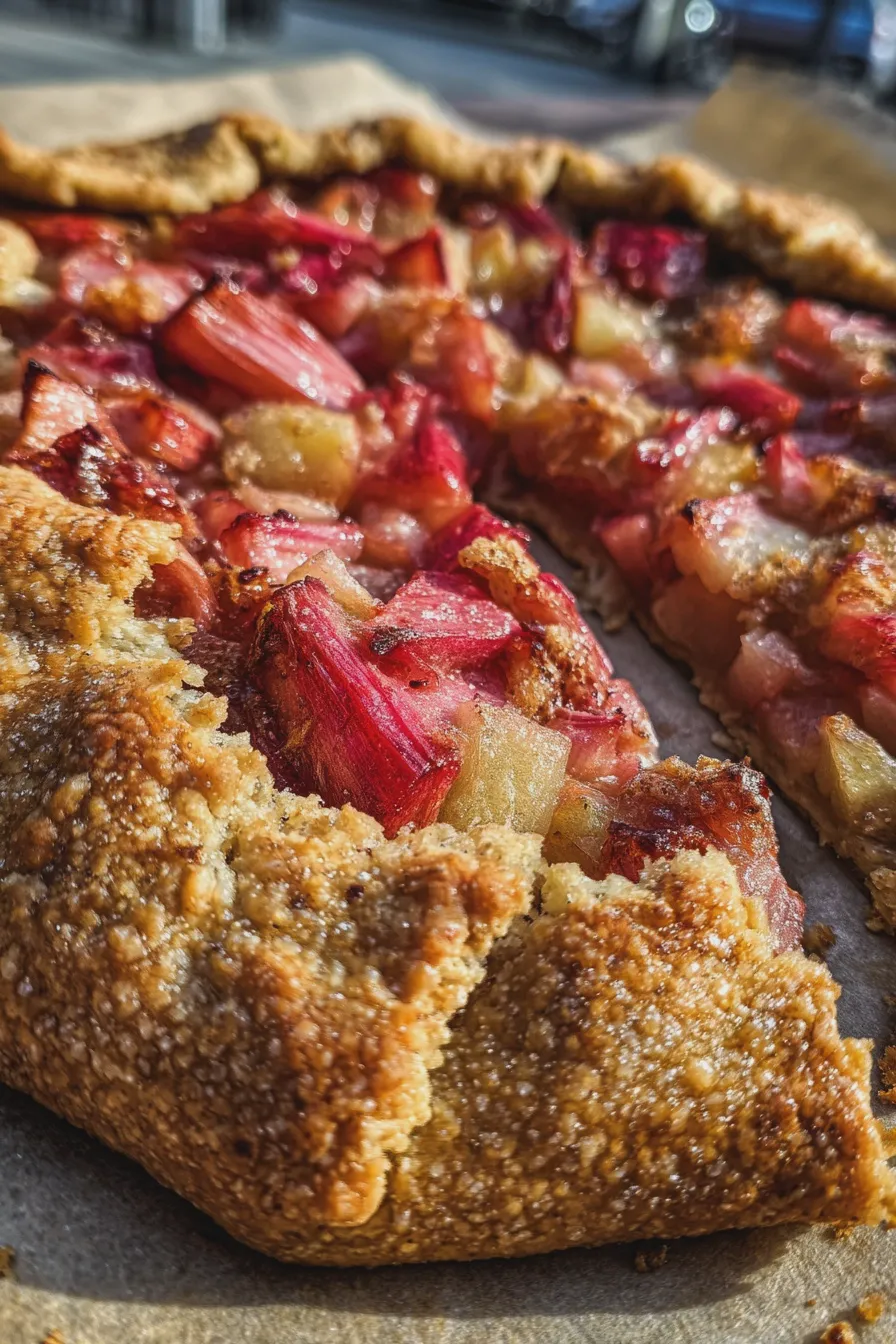 rhubarb galette Recipe 4 rhubarb galette