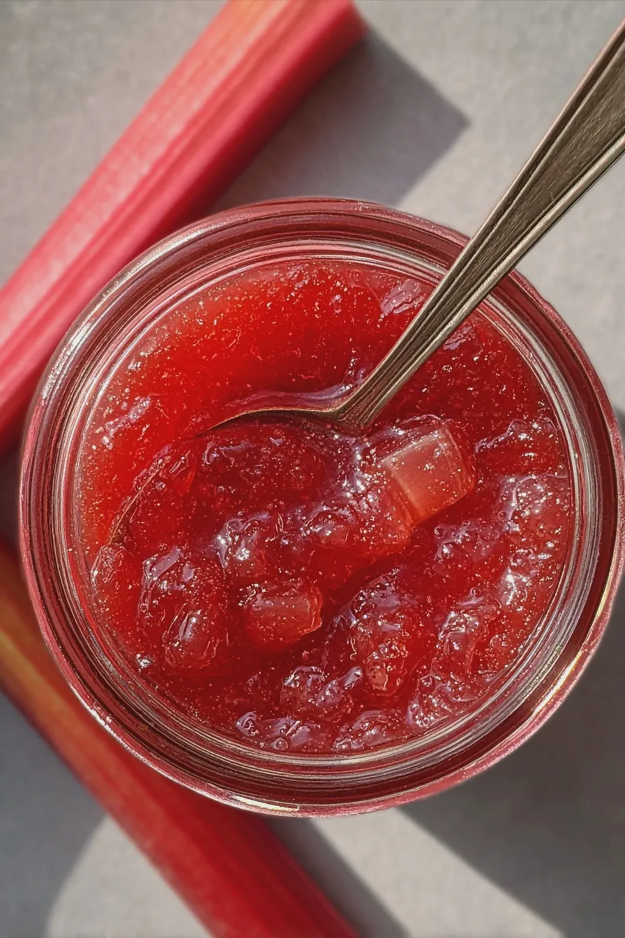 rhubarb jam