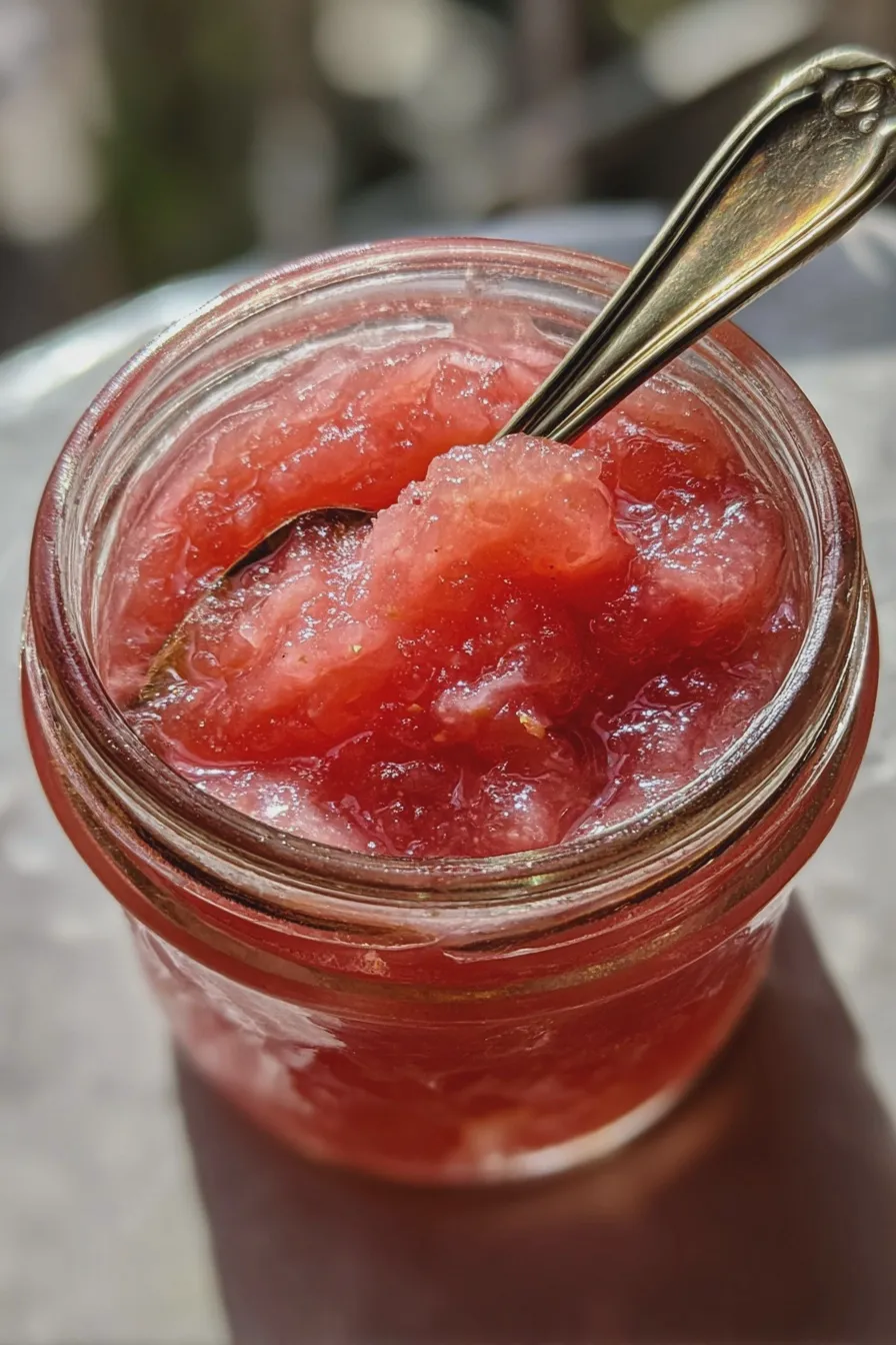 rhubarb jam
