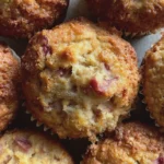 rhubarb muffins