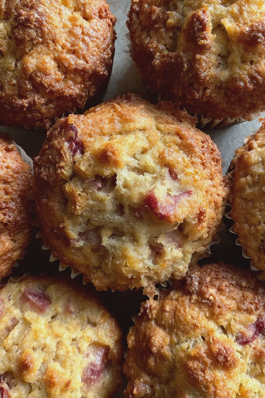 rhubarb muffins