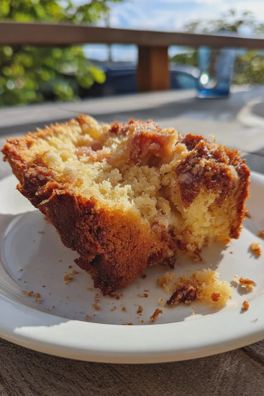 rhubarb pound cake